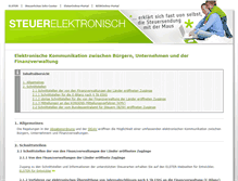 Tablet Screenshot of esteuer.de